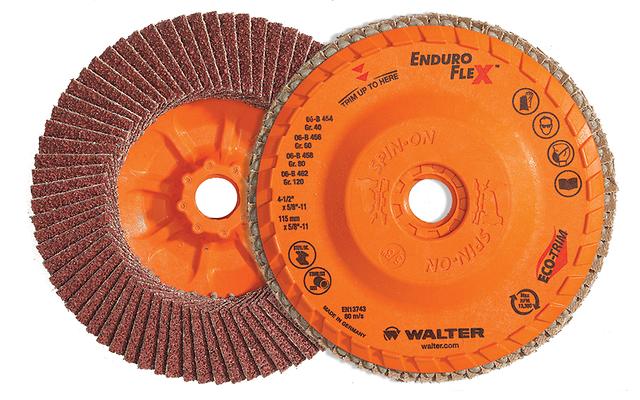 Walter 15R604 6" x 7/8" 40 Grit Enduro-Flex Flap Disc