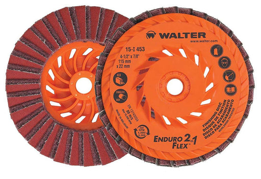 Walter 15I503 2IN1 FLAP DISC: 5" 10 Pack