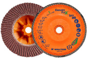 Walter 06F606 6" 60 Grit Spin-On Enduro Flex Stainless Flap Disc