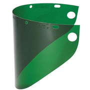 Fibre-Metal 4178 .060" 8x16-1/2" Dark Green Faceshield Window