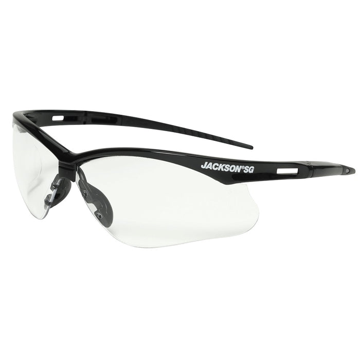 50000 Jackson Safety SG Safety Glasses, Customizable, Clear, Anti-Scratch