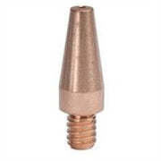 Lincoln Electric Copper Plus contact tip 350A tapered .030 in 0.8 mm copper conical MIG contact tip