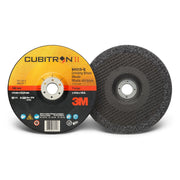 7100094062 3M™ Cubitron™ II Wheel, Depressed Center, Right Angle, 7 Inch Dia