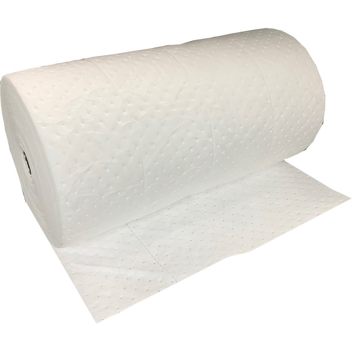 O1PM150 Essentials 30" x 150' Oil Only Single-Ply Medium Weight Sorbent Roll
