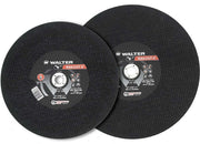Walter 11V163 Railcut II abrasive wheel 16" x 5/32" x 1", max 4,700 RPM, 405x4x25.4mm, long-life cut-off wheel