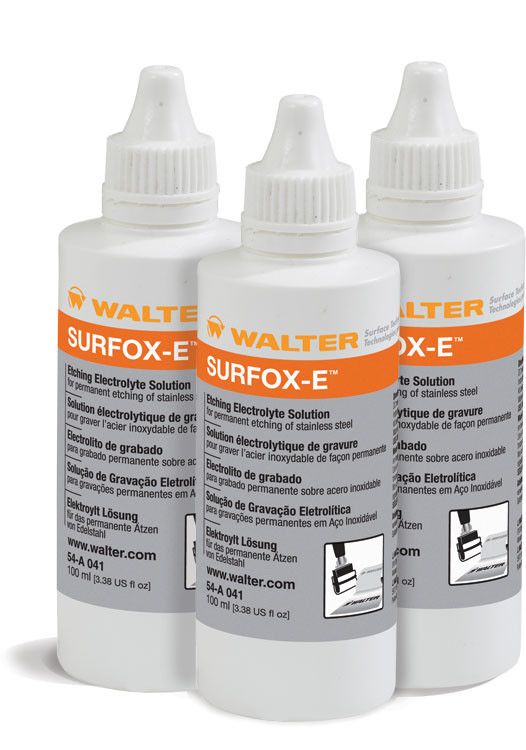 Walter 54A041 SURFOX-E (ETCHING): 100ML 1 Pack
