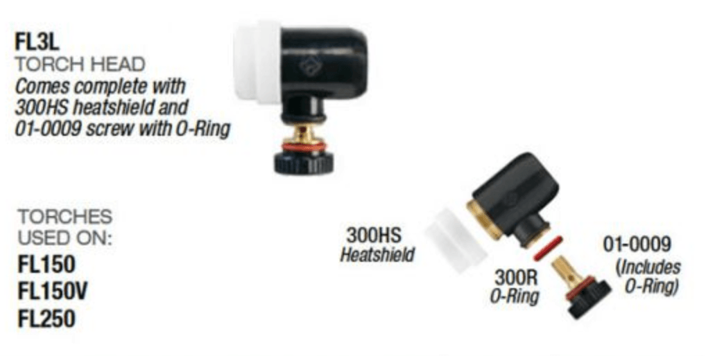 CK Worldwide | FL3L FlexLoc™ Head - Gas Cooled or Water Cooled - Convert your FL230 into a FL250