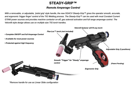 CK Worldwide | Steady-Grip™ Remote Amperage Control