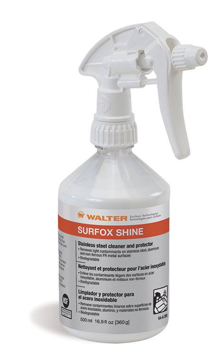 Walter SURFOX™ Shine Stainless Steel Cleaner and Protector