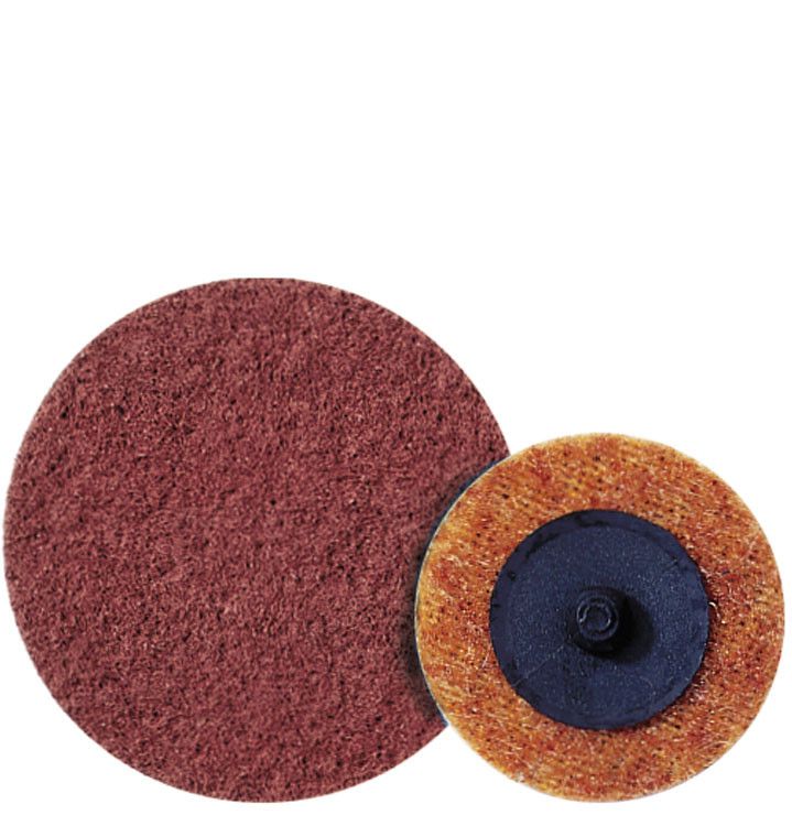 Walter 04G202 Twist Blendex 2" coarse conditioning disc, burgundy non-woven fibrous face, quick-change twist-lock mount