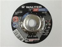 Walter 11-T-142 4 1/2 x 3/64 (.045") x 7/8 Depressed Center Zip Wheel (25 pack)