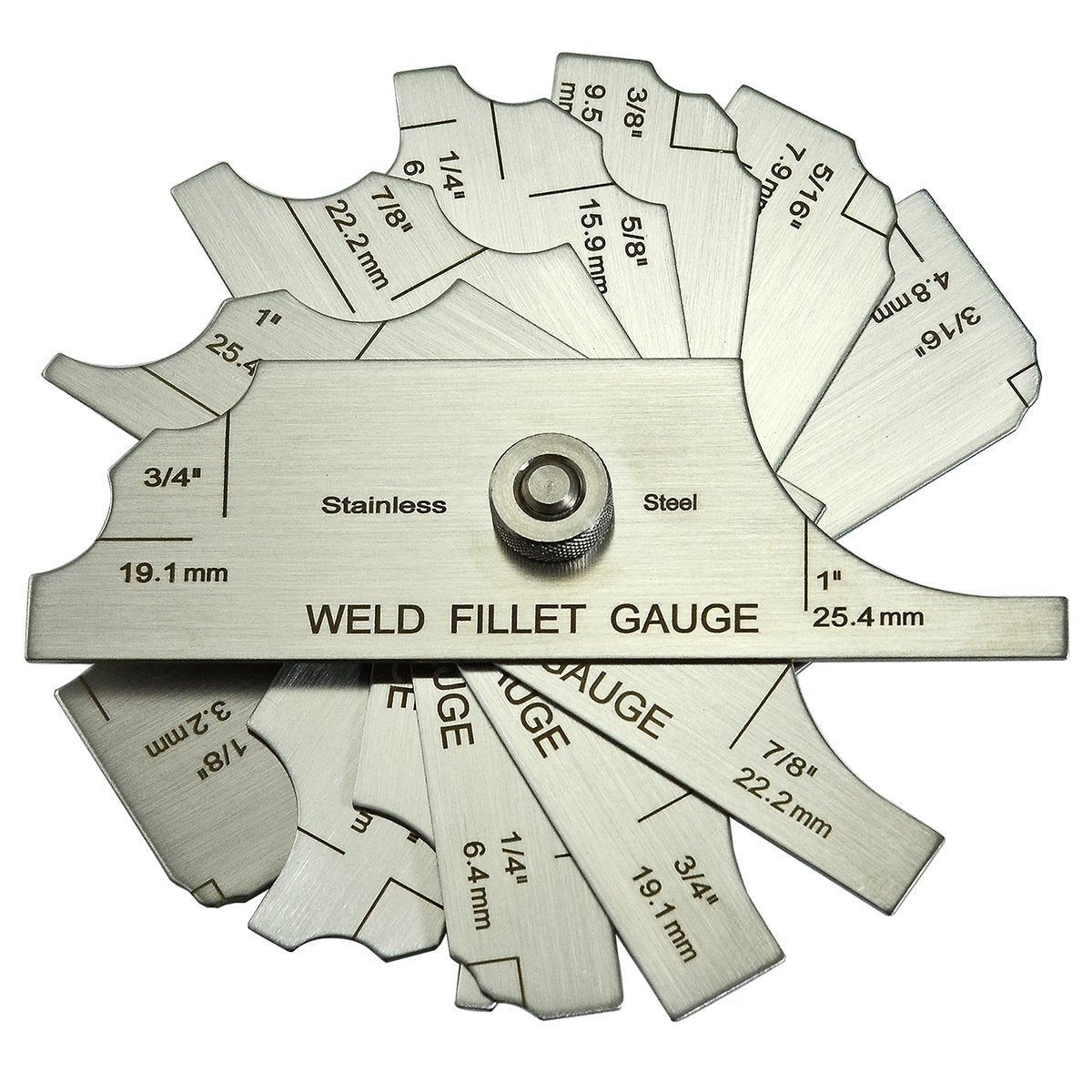 Anchor Weld Fillet Gauge Set