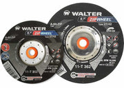 Walter 11T362 Zip Spin-On cut-off wheel 6" x 3/64", Type 27/42, A-60-ZIP SBF, max 10,200 RPM, 5/8-11 arbor, cut-off wheel