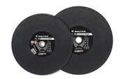 Walter 10H143 14x1/8x1-inch Chopcut Titan chop saw wheel, black abrasive disc with orange Chopcut Titan label, chop saw wheel