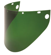 Fibre-Metal 4199 .060" 9-3/4x19" Dark Green Extended View Faceshield Window