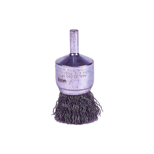 Metabo Crimped Wire End Brush, 1/8" x 1-1/8" x 1/4" - 655212000